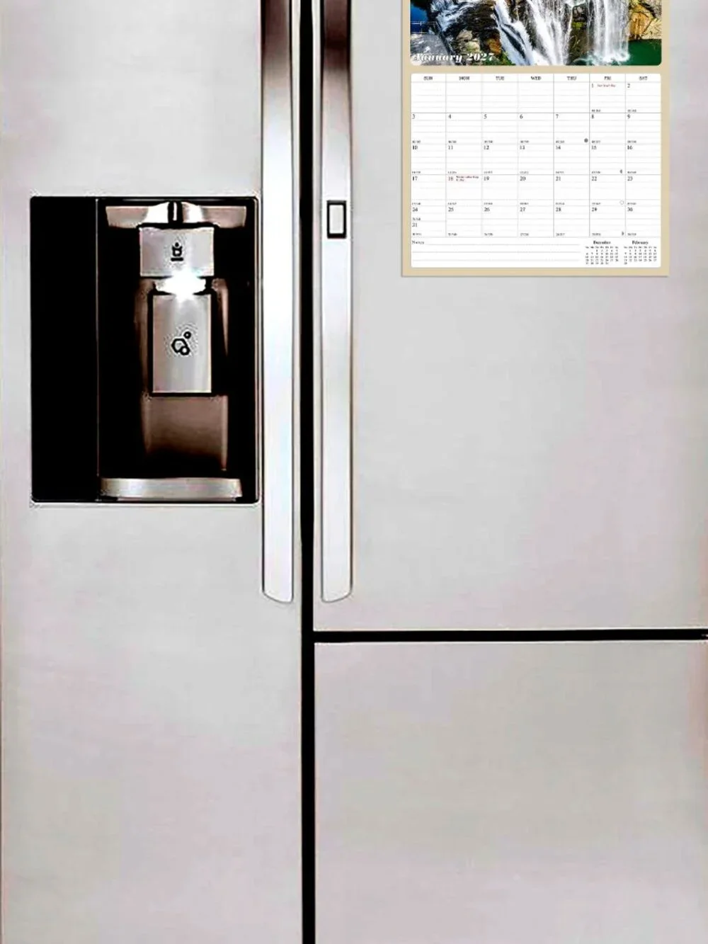 2026 - 2027 Calendar Magnetic Peel & Stick 18 Months 8.5